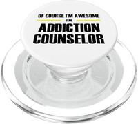 The Original Awesome Addiction Counselor PopSockets PopGrip for MagSafe