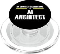 The Original Awesome AI Architect PopSockets PopGrip for MagSafe
