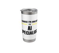 The Original Awesome AI Specialist Stainless Steel Insulated Tumbler