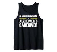 The Original Awesome Alzheimer's Caregiver Tank Top