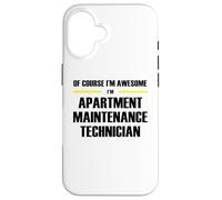 The Original Awesome Apartment Maintenance Technician Case for iPhone 16