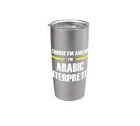The Original Awesome Arabic Interpreter Stainless Steel Insulated Tumbler
