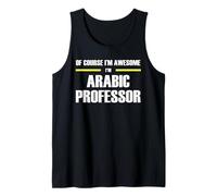 The Original Awesome Arabic Professor Tank Top