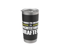 The Original Awesome Architectural Drafter Stainless Steel Insulated Tumbler