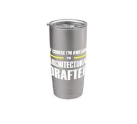 The Original Awesome Architectural Drafter Stainless Steel Insulated Tumbler