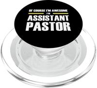 The Original Awesome Assistant Pastor PopSockets PopGrip for MagSafe