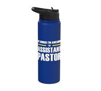 The Original Awesome Assistant Pastor Stainless Steel Insulated Water Bottle
