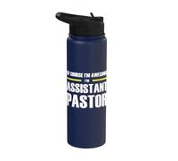 The Original Awesome Assistant Pastor Stainless Steel Insulated Water Bottle
