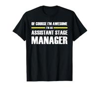 The Original Awesome Assistant Stage Manager Value Graphic T-Shirt