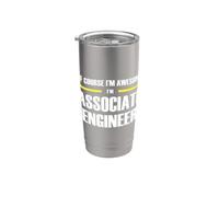 The Original Awesome Associate Engineer Stainless Steel Insulated Tumbler