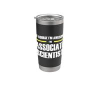 The Original Awesome Associate Scientist Stainless Steel Insulated Tumbler
