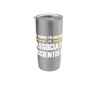 The Original Awesome Associate Scientist Stainless Steel Insulated Tumbler