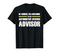 The Original Awesome Automotive Service Advisor Value Graphic T-Shirt