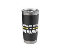 The Original Awesome Bar Manager Stainless Steel Insulated Tumbler
