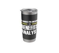 The Original Awesome Benefits Analyst Stainless Steel Insulated Tumbler
