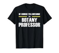 The Original Awesome Botany Professor Value Graphic T-Shirt, Men, Black, L