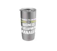 The Original Awesome Business Development Manager Stainless Steel Insulated Tumbler