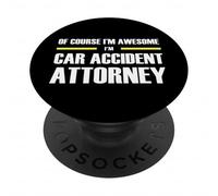 The Original Awesome Car Accident Attorney PopSockets Adhesive PopGrip