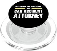 The Original Awesome Car Accident Attorney PopSockets PopGrip for MagSafe
