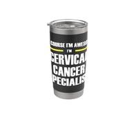 The Original Awesome Cervical Cancer Specialist Stainless Steel Insulated Tumbler