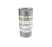 The Original Awesome Cervical Cancer Specialist Stainless Steel Insulated Tumbler