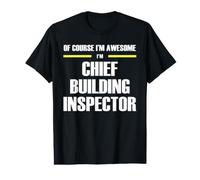 The Original Awesome Chief Building Inspector Value Graphic T-Shirt
