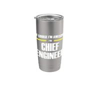 The Original Awesome Chief Engineer Stainless Steel Insulated Tumbler