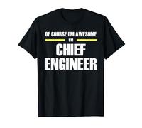 The Original Awesome Chief Engineer Value Graphic T-Shirt