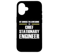The Original Awesome Chief Stationary Engineer Case for iPhone 16