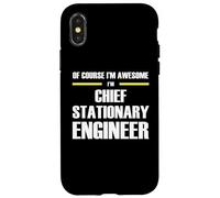The Original Awesome Chief Stationary Engineer Case for iPhone X/XS