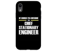 The Original Awesome Chief Stationary Engineer Case for iPhone XR
