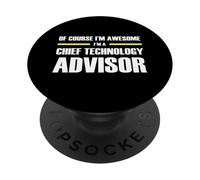 The Original Awesome Chief Technology Advisor PopSockets Adhesive PopGrip