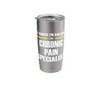 The Original Awesome Chronic Pain Specialist Stainless Steel Insulated Tumbler