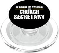 The Original Awesome Church Secretary PopSockets PopGrip for MagSafe