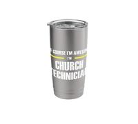 The Original Awesome Church Technician Stainless Steel Insulated Tumbler