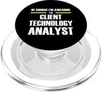 The Original Awesome Client Technology Analyst PopSockets PopGrip for MagSafe