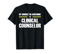 The Original Awesome Clinical Counselor Value Graphic T-Shirt