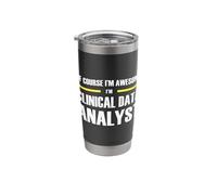 The Original Awesome Clinical Data Analyst Stainless Steel Insulated Tumbler