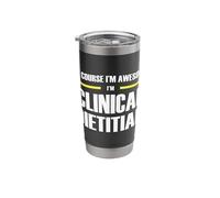 The Original Awesome Clinical Dietitian Stainless Steel Insulated Tumbler