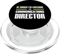 The Original Awesome Communications Director PopSockets PopGrip for MagSafe