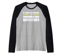 The Original Awesome Communications Dispatcher Raglan Baseball Tee