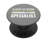 The Original Awesome Communications Specialist PopSockets Adhesive PopGrip