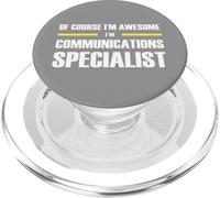 The Original Awesome Communications Specialist PopSockets PopGrip for MagSafe