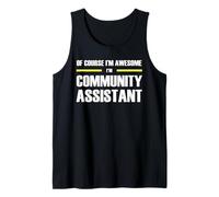 The Original Awesome Community Assistant Tank Top