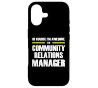The Original Awesome Community Relations Manager Case for iPhone 17