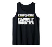 The Original Awesome Community Volunteer Tank Top