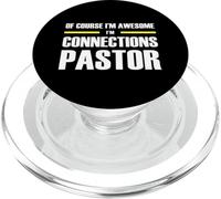 The Original Awesome Connections Pastor PopSockets PopGrip for MagSafe