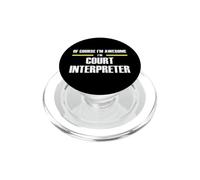 The Original Awesome Court Interpreter PopSockets PopGrip for MagSafe