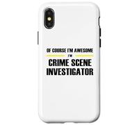 The Original Awesome Crime Scene Investigator Case for iPhone X/XS
