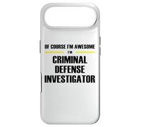 The Original Awesome Criminal Defense Investigator Case for iPhone Air
